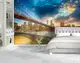 Фотообои текстурированные, виниловые Мосты, 250х380 см, fo01inV_ar10661
