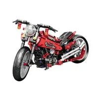 Конструктор Мотоцикл, 470 деталей. Red and Black (155242)