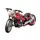 Конструктор Мотоцикл, 470 деталей. Red and Black (155242)