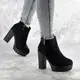 Ботильоны женские Fashion Hambone 2366 41 размер 26 см Черный