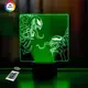 3D ночник "Веном 2" (УВЕЛИЧЕННОЕ ИЗОБРАЖЕНИЕ) подарочная упаковка + 16 цветов + пульт ДУ 3DTOYSLAMP