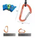 Карабін Naturehike багатофункціональний D-type mini 40 мм NH15A004-H Orange