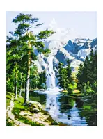 Картина по номерам Горы, 40 х 50 см, краски, кисти. Multicolor (JY059)