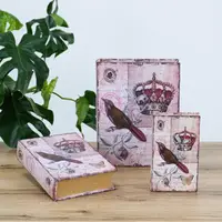 Скринька книга набір з 3-х - Корона Гранд Презент SH31073