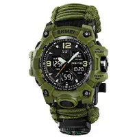 Годинник наручний чоловічий SKMEI 1155BAG PARACORD