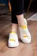 Женские кеды Fashion Allie 1806 38 размер 23,5 см Белый