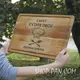 Кухонная доска с гравировкой