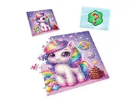 Пазлы и сквиш-сюрприз Единорожка Vladi Toys VT8030-02