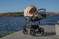 Дитяча коляска 2 в 1 Angelina Discovery Evolution світло-бежева DE-17