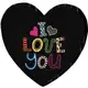 Подушка сердце 3D I love you 40х40х7,5 см 3DPS_17L004