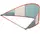 Тент пляжный Easy Camp Beach Windscreen Surf Ocean Blue 120301