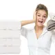 Махровое полотенце Aqua Fiber Premium TM IDEIA 50х90 см молоко