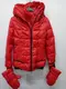 Куртка женская зимняя красная код П759 XXL