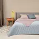 Покрывало на кровать Silhouette 220x240 IDEIA двухстороннее прочная стежка ткани антиаллергенное мята