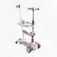 Самокат 5 в 1 "Scooter", многофункциональный, с бортиком Skyper. Pink/Violet (175803)