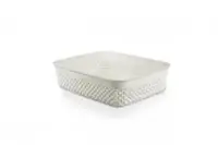Корзина для хранения вещей Ucsan Рlastik M-161-White 2,2 л белая