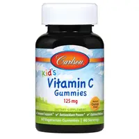 Витамины и минералы Carlson Labs Kid's Vitamin C Gummies, 60 желеек