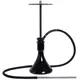 Кальян Tiaga Hookah Classic из нержавеющей стали с прозрачной колбой Candy Loop Черный