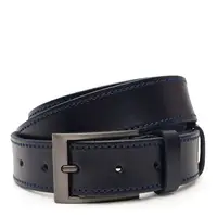 Мужской кожаный ремень Borsa Leather V1125FX13-navy
