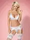 810-SEG-2 комплект белый Obsessive S/M