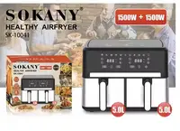 Электрическая фритюрница SOKANY SK 10041 из нержавеющей стали