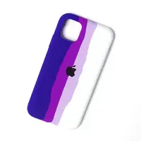 Силиконовый чехол для iPhone 11 Pro Max - Rainbow (Радуга), Разноцветный