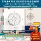 Трафарет для штукатурки, покраски, Компас, пластиковый (600х600)