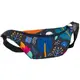 Сумка-бананка Bumbag унисекс на пояс и через плечо Деревья и цветы 27x16 см