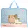 Папка портфель YES Pusheen 2 492316 3х26х35 см