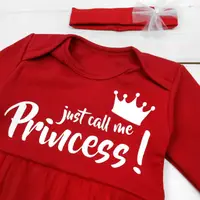 Боді сукня для дівчинки Call me Princess з пов'язкою