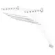 Сушилка для белья настенно-потолочная Casa Si Pick Up 180 White (CS42274X06)