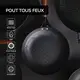 Набор сковородок MasterPro Odin BGEU-5110 20/24 см 2 предмета черный
