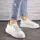 Женские кеды Fashion Barkley 1461 39 размер 24 см Серый