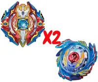 Набор Волчков BEYBLADE Бейблейд Волчок God Voltraek VS Sieg Xcalibur 3 сезон с пусковыми устройствами