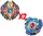 Набор Волчков BEYBLADE Бейблейд Волчок God Voltraek VS Sieg Xcalibur 3 сезон с пусковыми устройствами