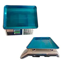 Весы торговые электронные со счетчиком цены ACS KitchenTech KT218 50кг 6V металл