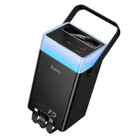 УМБ HOCO 65W fully compatible power bank with built-in cable and camping light DB103A 60000mAh |2USB/1Type-C, PD/QC, 65W/3A|