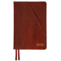Деловой блокнот А5 Leo Planner Whisky 252670 368 листов коричневый