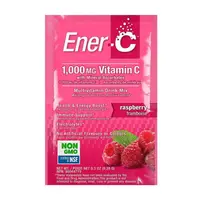 Витамины и минералы Ener-C Vitamin C, 1 пакетик Малина