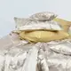 Постельное белье семейное Tiare Сатин Жаккард 2112-S 210х143х2 см бежевое