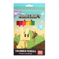 Набір двосторонніх кольорових олівців YES Minecraft Spring 290773 36 кольорів