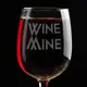 Бокал для вина "Wine mine", английский, Крафтовая коробка
