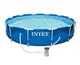 Бассейн INTEX Metal Frame Pool каркасный c фильтр-насосом 28212 р.366*76см