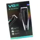 Профессиональная машинка для стрижки волос VGR V-033 с функцией триммера и 4 насадками.