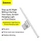 Десктоп-лампа скринбар BASEUS i-wok Series USB Asymmetric Light Source Screen Hanging Light (Youth) (DGIWK-B02)