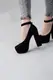 Туфли женские Fashion Finnigin 2476 39 размер 24,5 см Черный
