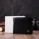Стильный мужской кошелек из натуральной кожи ST Leather 22457 Черный