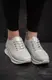 Кроссовки женские Fashion Eaton 2864 41 размер 26 см Серебристый