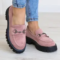 Броги жіночі Fashion Athena 3147 37 розмір 24 см Рожевий