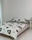 Постельное белье семейное Dushka Home Сатин 21068 160х215х2 см